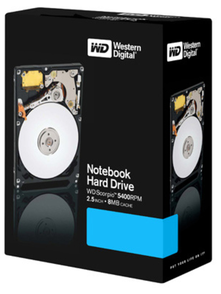 Western Digital HDD Scorpio WD2500BEVS