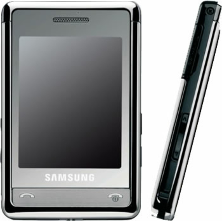 Logo Samsung Samsung P520 vue 2