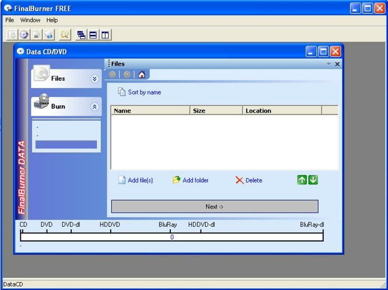 FinalBurner Free 1