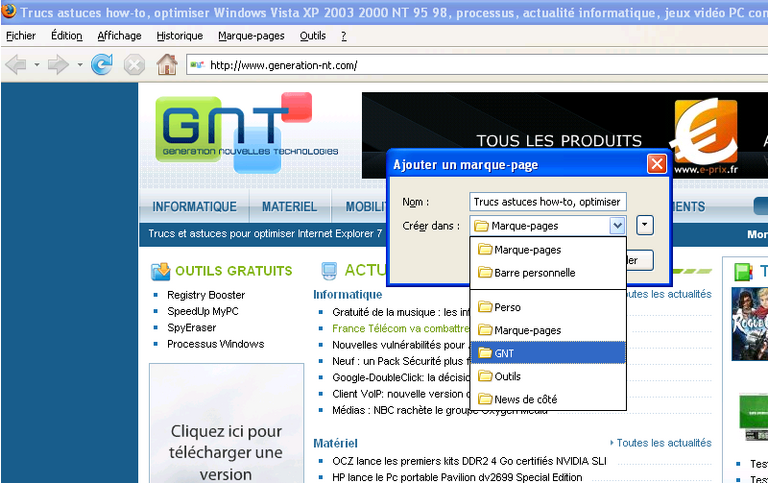 Firefox Marque Pages 2