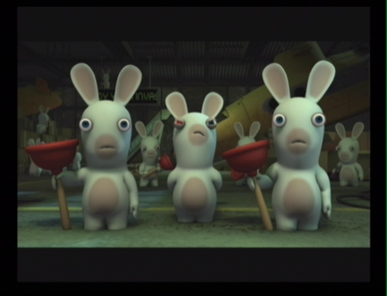 Rayman contre les lapins encore plus cr