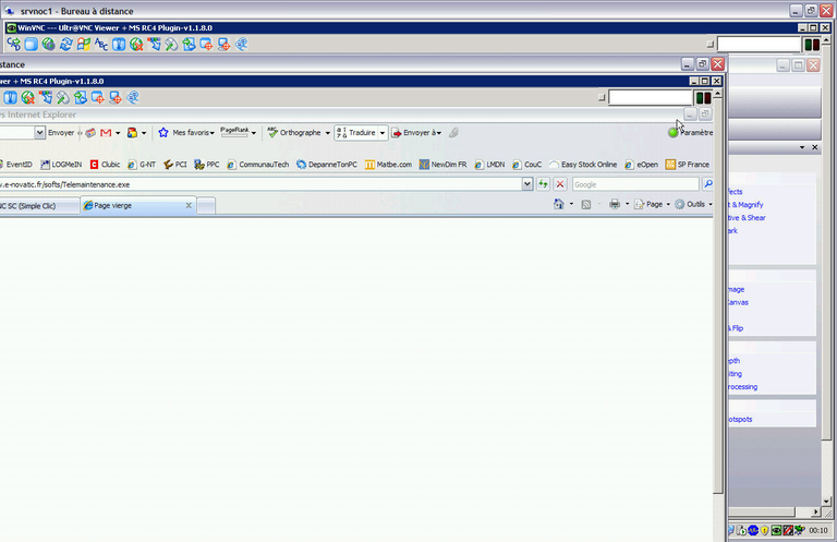 UltraVNC - Logiciel partie serveur