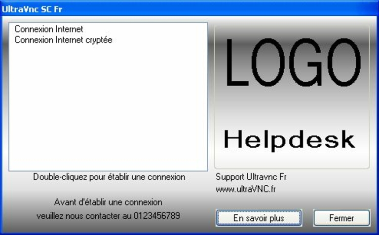 UltraVNC - SimpleClic origine