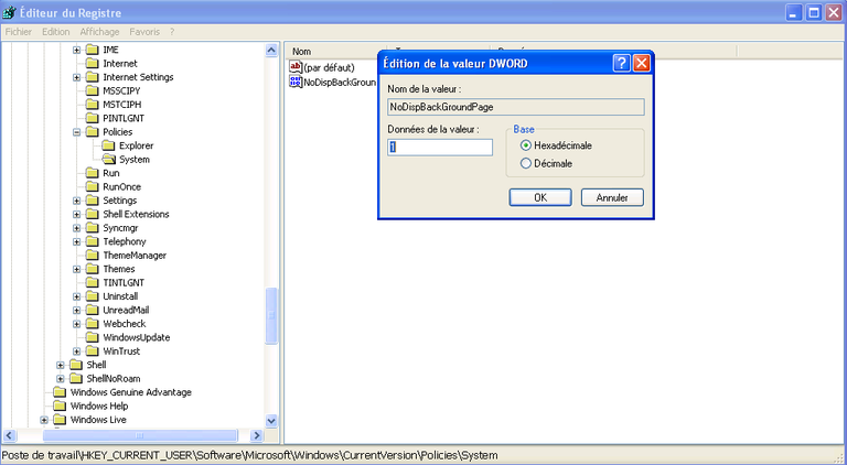 Papier peint Windows 3