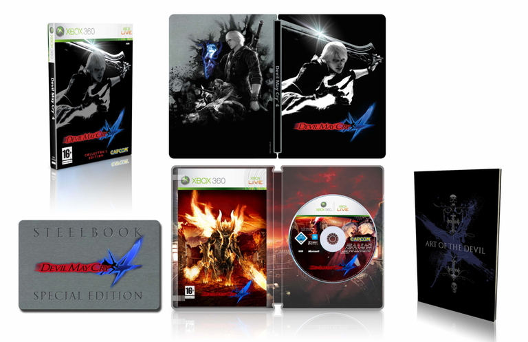 Edition collector Devil May Cry 4 Xbox 360