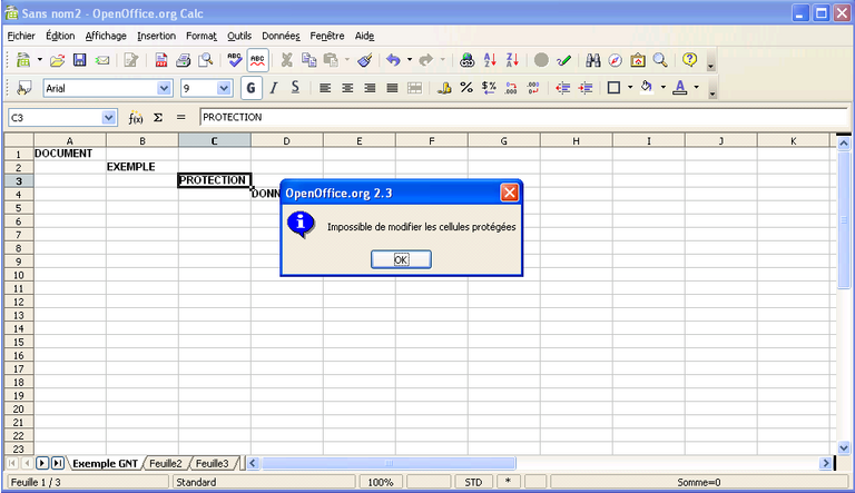 OpenCalc Protection 3
