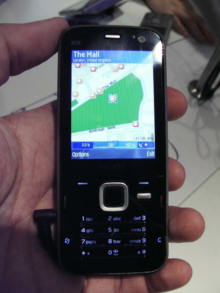 MWC 2008 Nokia N78 02