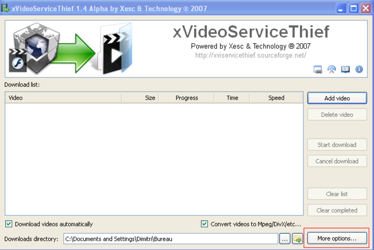 Sauvegarder Dailymotion 2