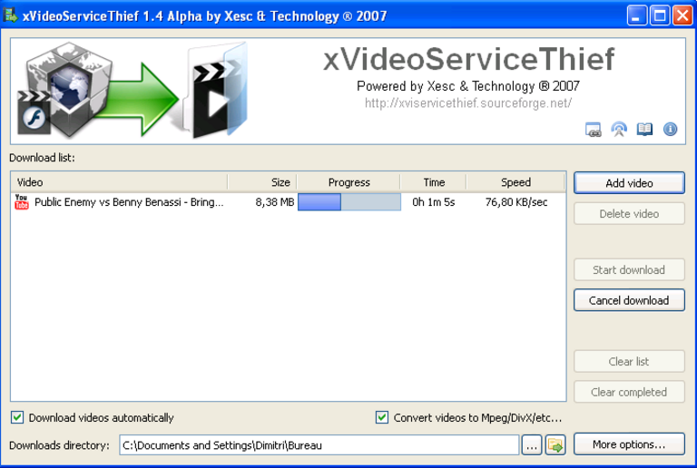 Sauvegarder Dailymotion 5