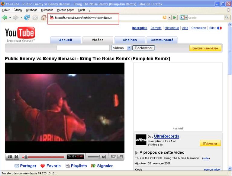 Sauvegarder Dailymotion 1