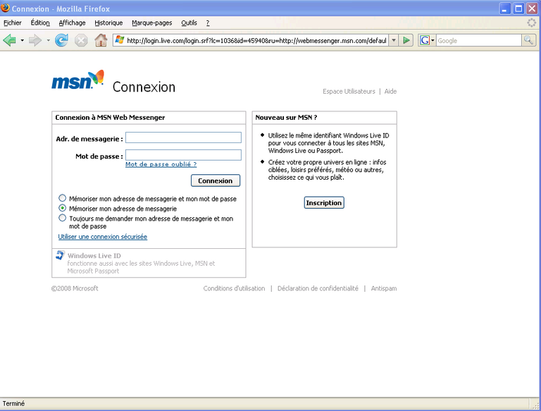 Webmessenger 3