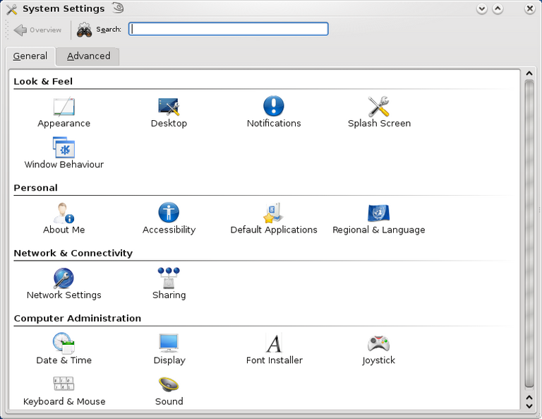 openSUSE_11_KDE_Systemsettings