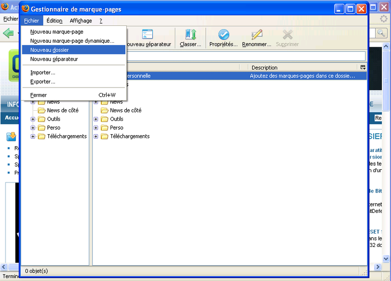 Firefox Favoris 2