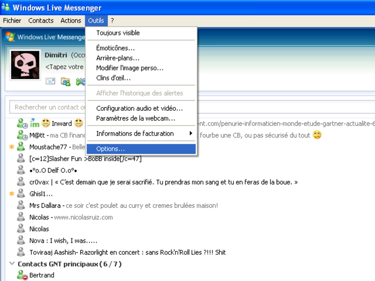 Absence WLM 1