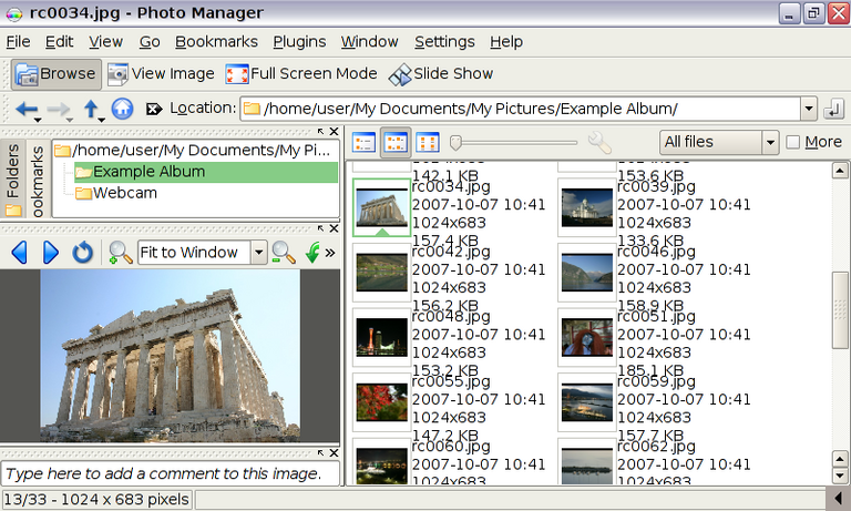 eeepc photomanager