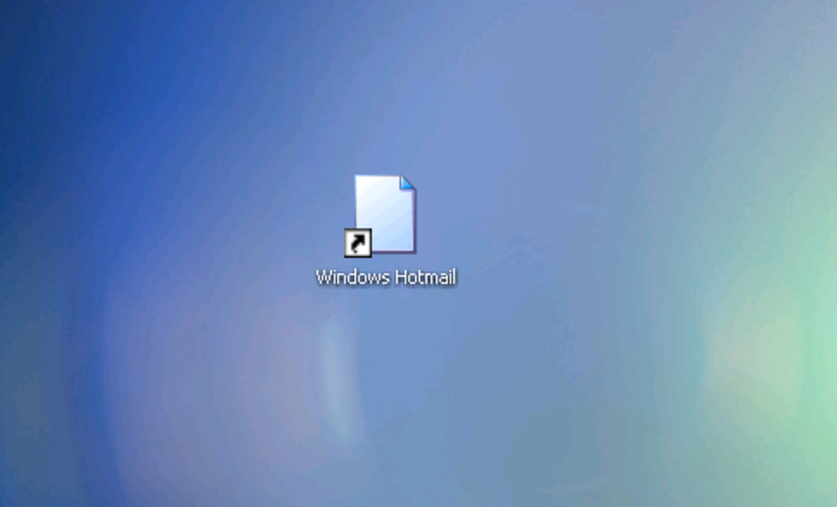 Raccourci Hotmail 4