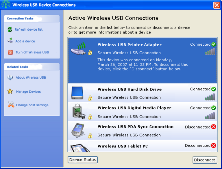 wusbconnexions