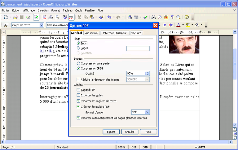 PDF OpenOffice 3