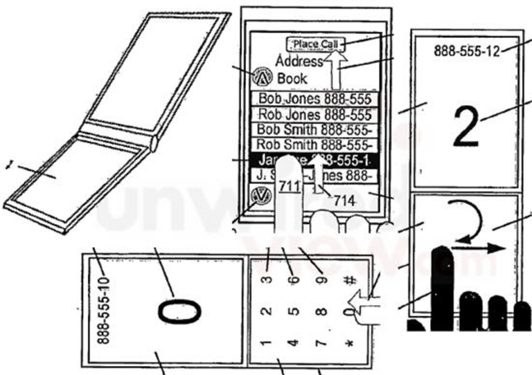 brevet Apple Multitouch