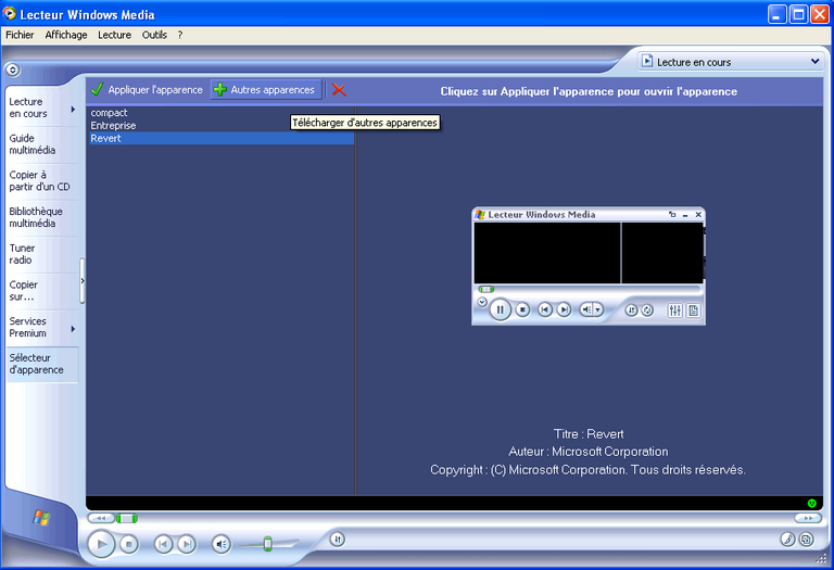 Habillage WMP 2