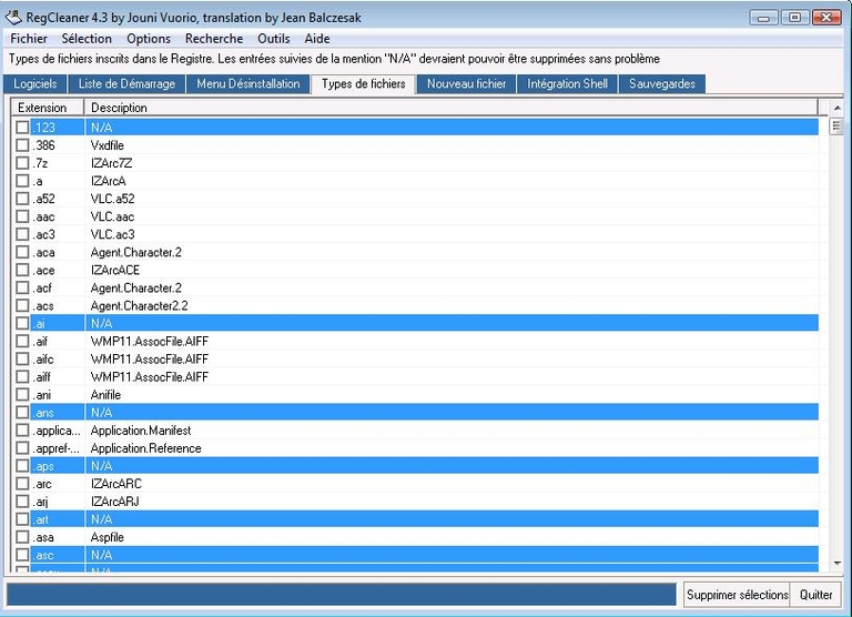 RegCleaner NA 2