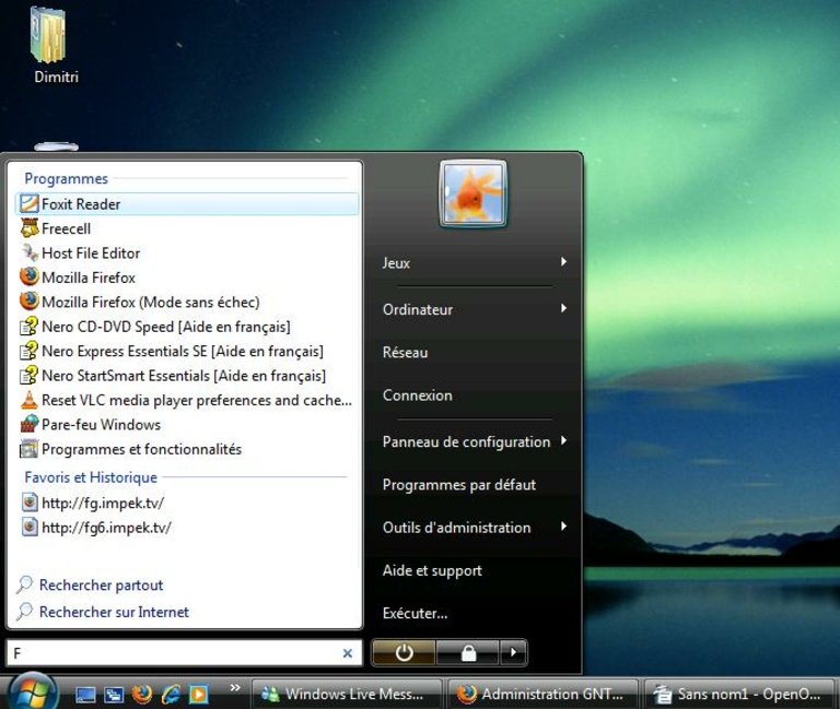 Recherche Vista 1