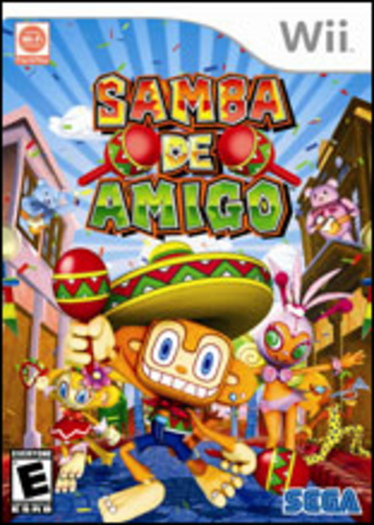 Samba de Amigo Wii - pochette