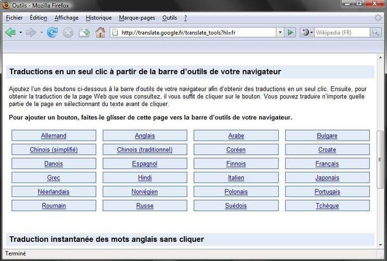 Firefox traduction 3