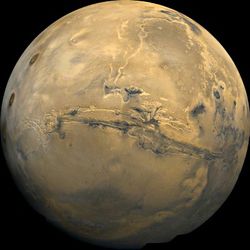 Planete mars cliche