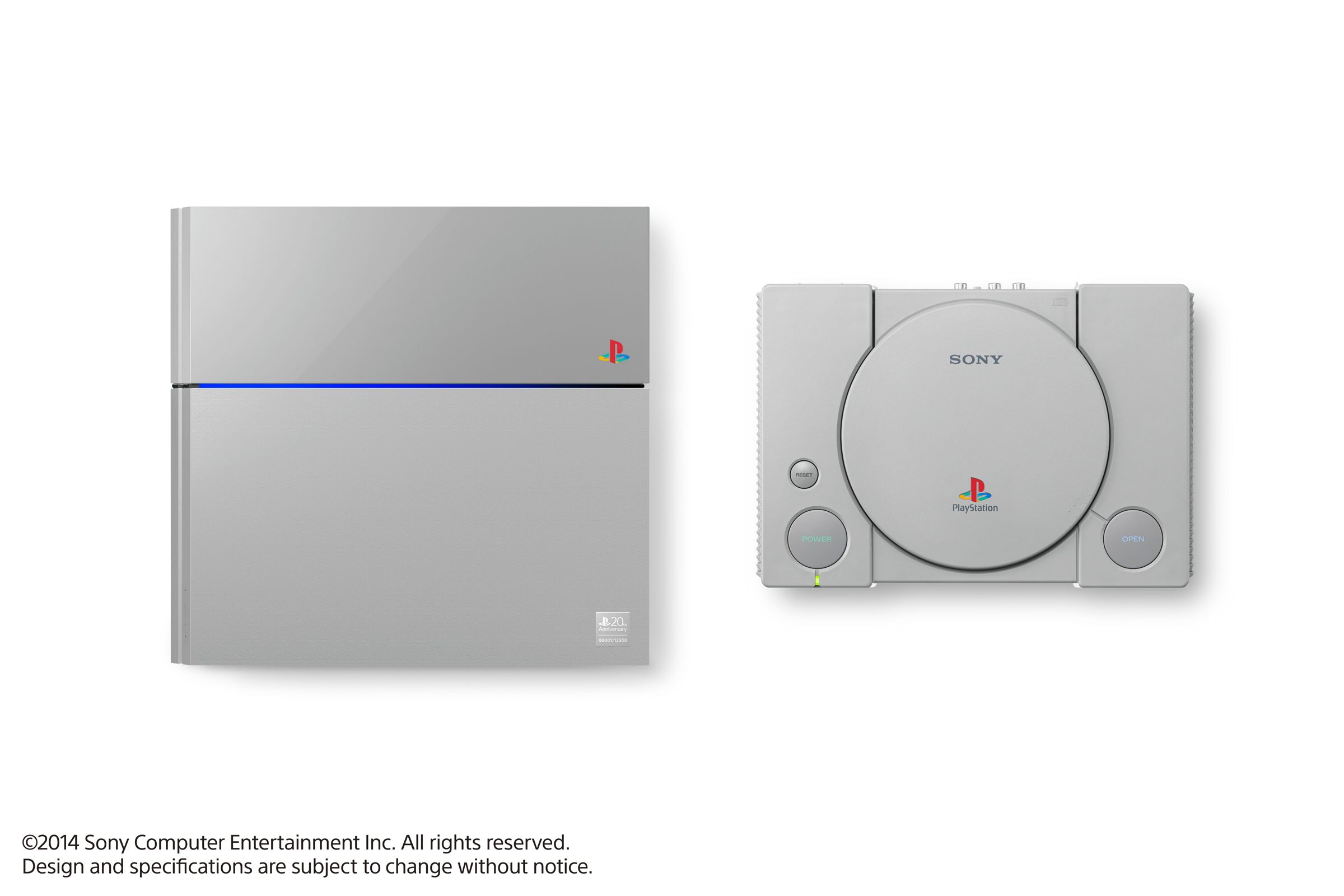 PlayStation 4 4 Anniversaire 20 ans - comparatif