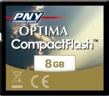 Pny compact flash optima 8 go