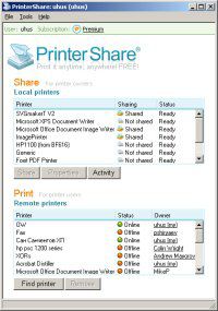PrinterShare screen1
