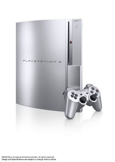PS3 Satin Silver   2