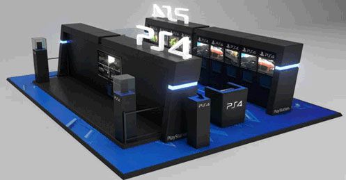PS4 - bornes centre commercial
