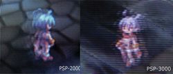PSP 3000 scanline