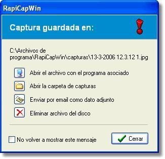 RapiCapWin screen 1.