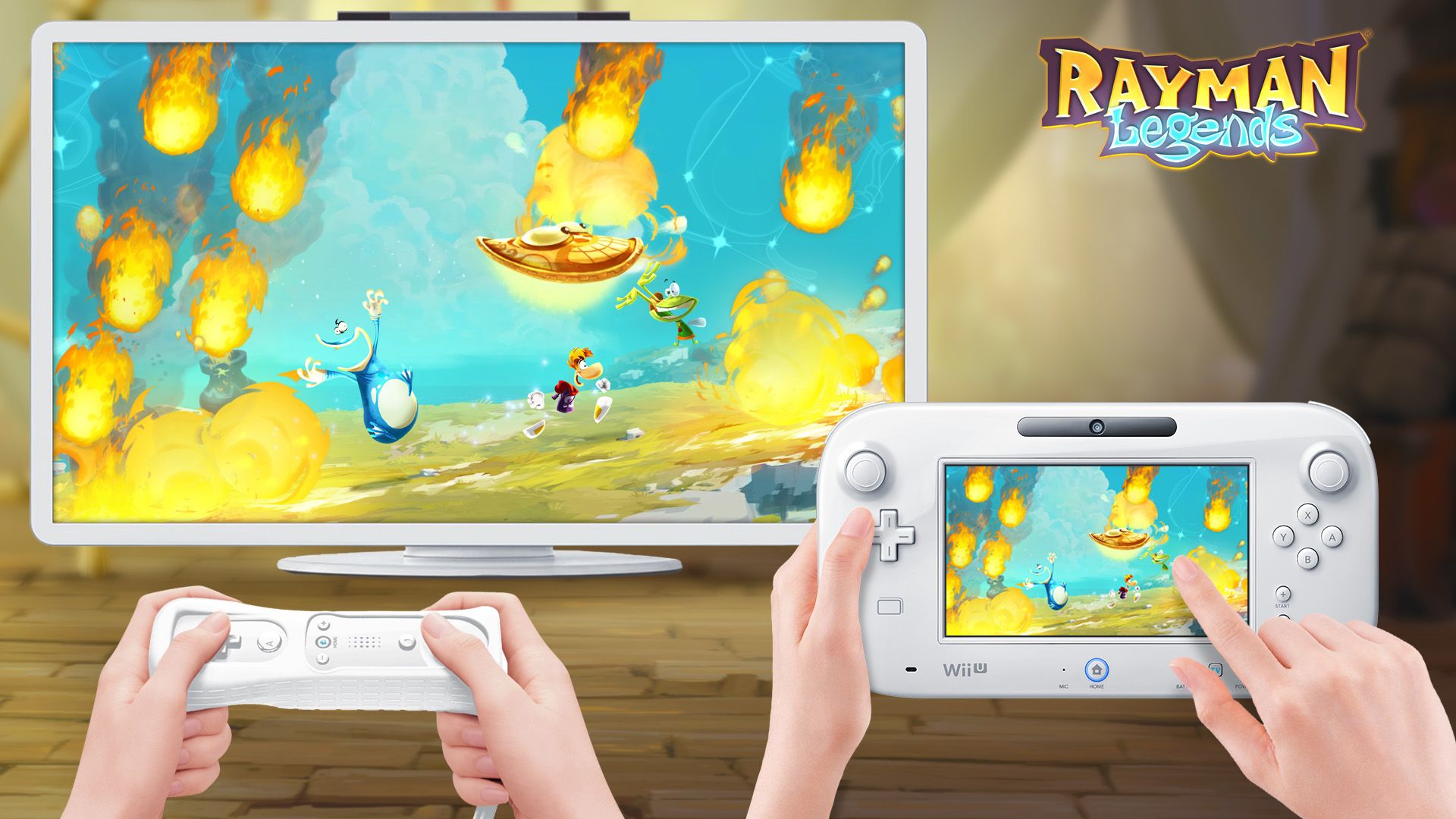 Rayman Legends Wii U - 1
