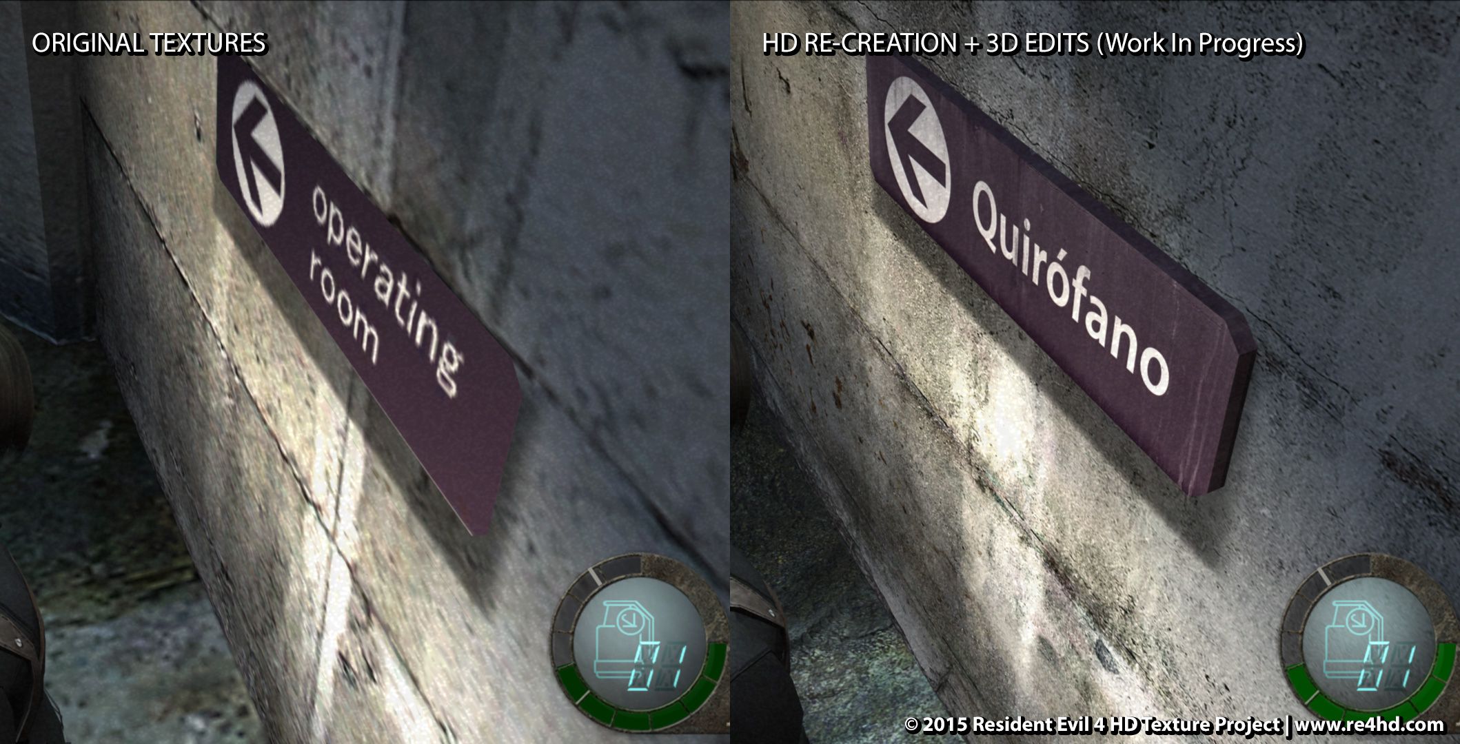 Resident Evil 4 HD Project - comparatif 5