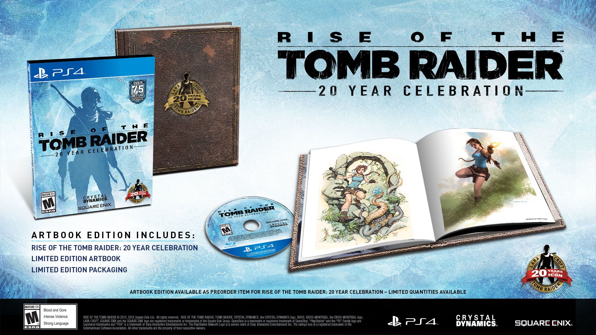 Rise of the Tomb Raider 20eme Anniversaire - edition limitee