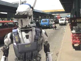 Robots cop