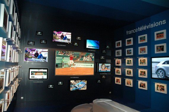 Roland Garros Ultra HD stand