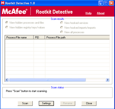 Rootkit detective rootkit detective