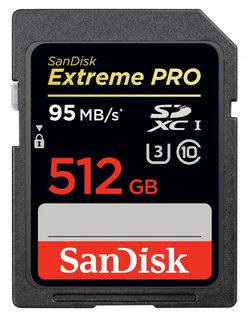 SanDisk SDXC 512 Go