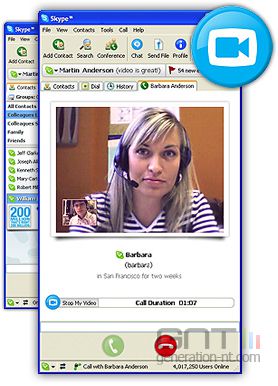 Screen skype 2 0