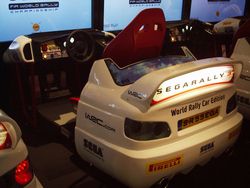 Sega Rally borne arcade 1