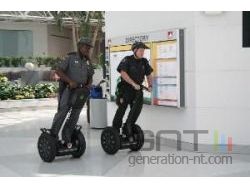 Segway scooter police small