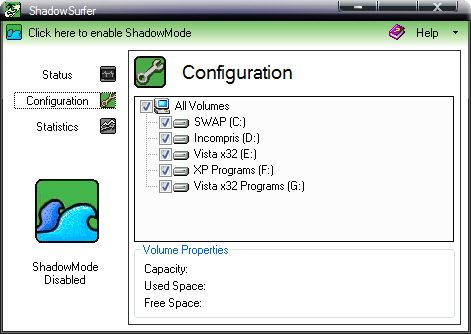 Shadow Mode configuration