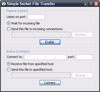 Simple Socket File Transfer screen1