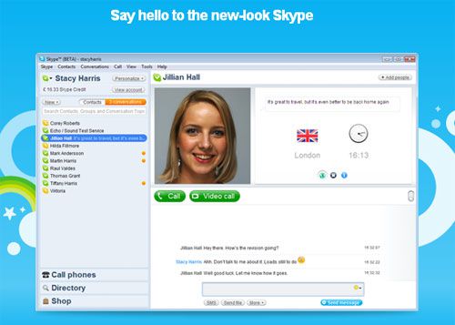 Skype Portable screen1