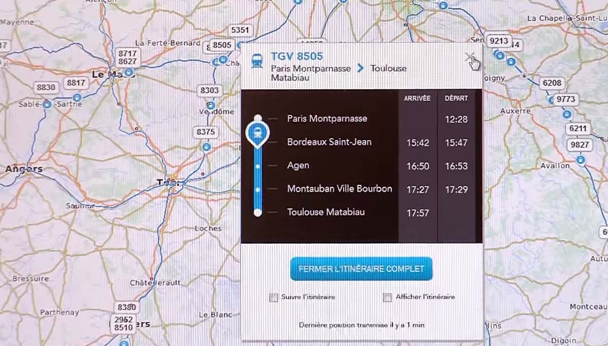 SNCF Maps